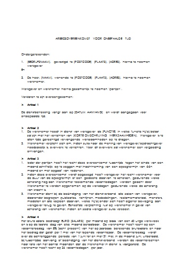 contract development site web