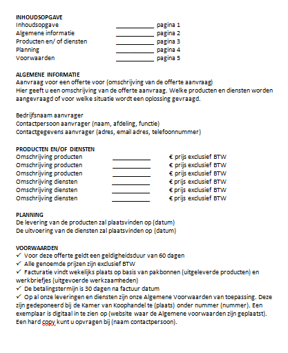 offerte zonnepanelen voorbeeld offerte maken offerte zonnepanelen voorbeeld offerte maken