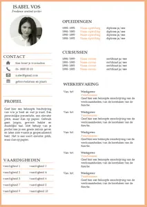 cv voorbeeld 11: in een handomdraai je cv maken met onze gratis cv voorbeelden in Microsoft Word. 100% gratis, professioneel en snel.