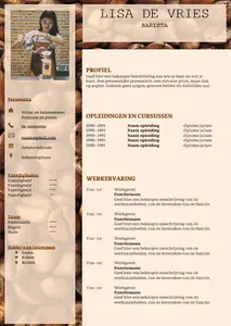 cv voorbeeld 16: in een handomdraai je cv maken met onze gratis cv voorbeelden in Microsoft Word. 100% gratis, professioneel en snel.