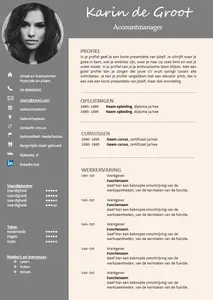 cv voorbeeld 18: in een handomdraai je cv maken met onze gratis cv voorbeelden in Microsoft Word. 100% gratis, professioneel en snel.