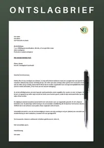 Ontslagbrief voorbeeld Word 3 | Eenvoudig een ontslagbrief maken | Ontslagbrief per Mail sturen | 3 voorbeeld ontslagbrieven | Tips en adviezen 