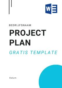 Projectplan Voorbeeld, bekijk en download het voorbeeld plan | Maak een Professioneel Plan met dit Gratis Voorbeeld | Plan in Word + Planning in Excel | Gantt Chart. 