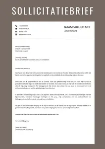 Voorbeeld Interne Sollicitatiebrief | Tips voor de perfecte brief | Voorbeeld opensingszinnen en slotzinnen | Opmaak van een sollicitatiebrief