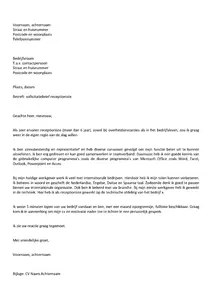 Voorbeeld sollicitatiebrief, ruim 30 verschillende brieven 