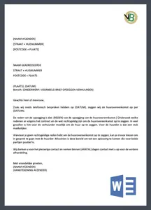 Huurcontract Opzeggen | Zeg je Huurcontract op | Lees wat de Wetten en Regels zijn voor de Huurder en Verhuurder | Voorbeeld brieven om de huur op te zeggen. 