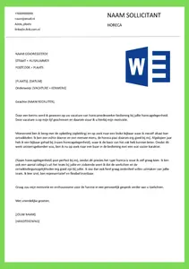 Voorbeeld motivatiebrief Horeca | Schrijf de Perfecte Brief met onze Gratis Voorbeeld Brieven | Bediening | Horeca Manager | Zonder Ervaring