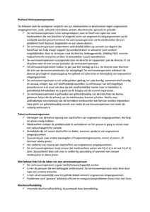 Vertrouwenspersoon, protocol - wat zijn de taken en verantwoordelijkheden van een vertrouwenspersoon? Lees alle ins en out en bekijk het voorbeeld protocol. 