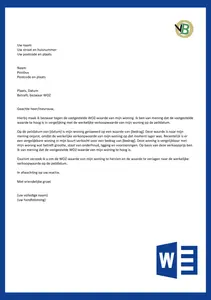 Download voorbeeld bezwaar woz en dien eenvoudig bezwaar in tegen een te hoge WOZ-waarde. Bespaar op je belastingen met ons voorbeeld bezwaar WOZ!