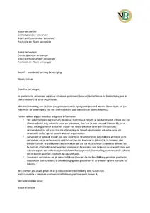 Voorbeeld Brief Ontslag bevestiging