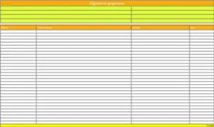 Logboek Voorbeeld Excel, bekijk en download een voorbeeld