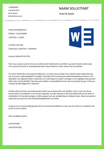 Voorbeeld motivatiebrief Administratief | Schrijf de Perfecte Brief met onze Gratis Templates | Administratief medewerker | Zonder ervaring | Financieel Adviseur