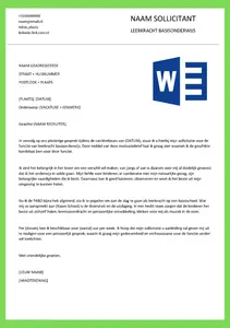 Voorbeeld motivatiebrief Onderwijs | Schrijf de Perfecte Brief met onze Gratis Voorbeeld Brieven | Leerkracht Basisonderwijs | Onderwijsassistent | Docent Middebaar