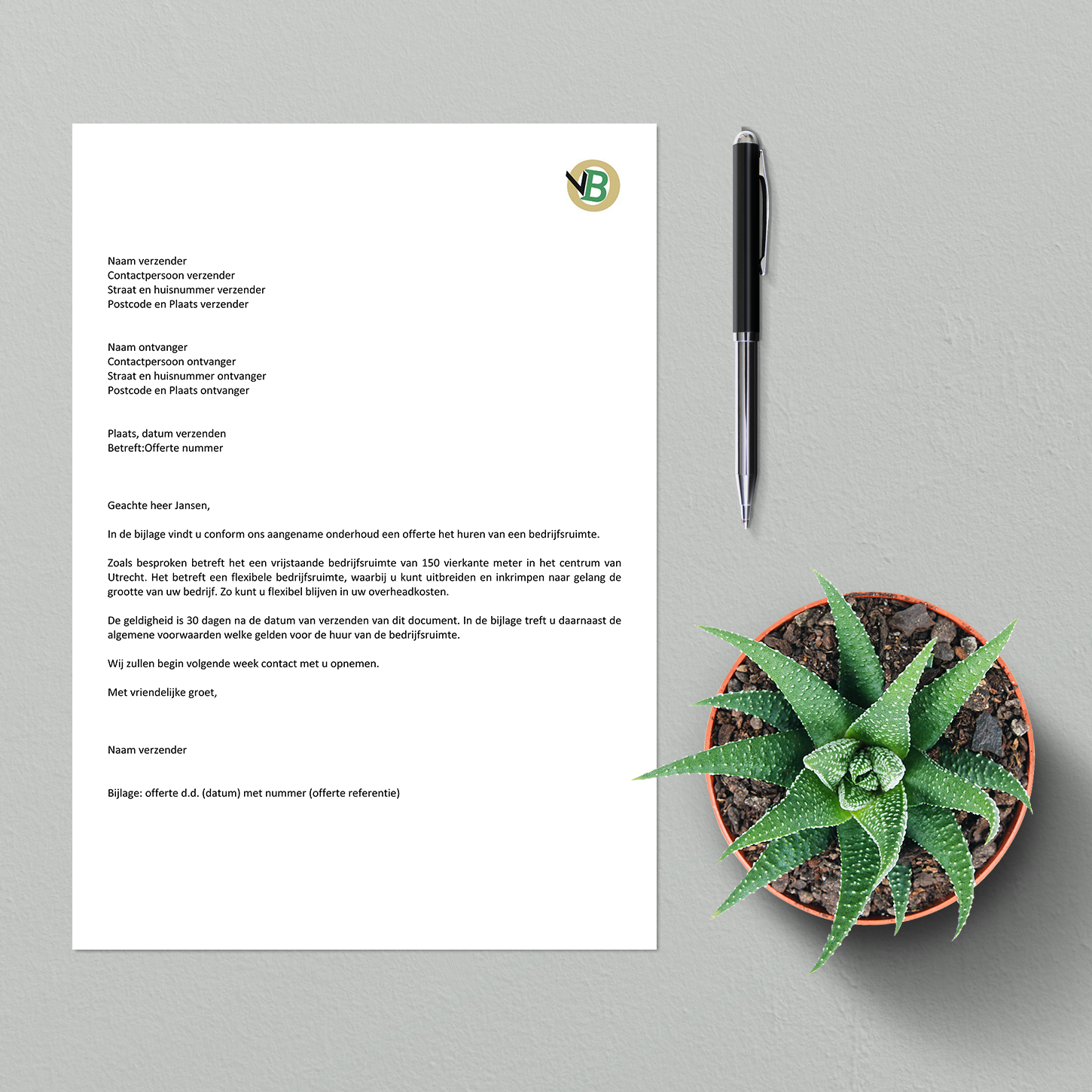 7.voorbeeld-offertebrief-2 7.voorbeeld-offertebrief-2