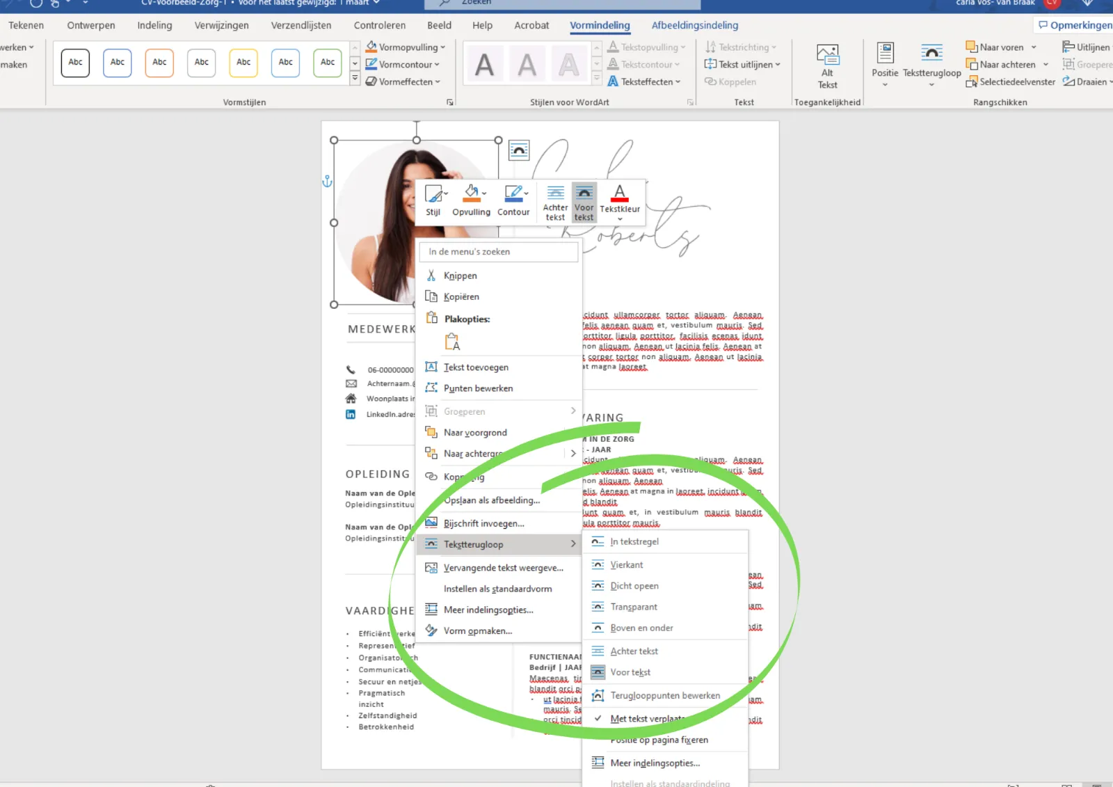 CV-Voorbeeld-Word-met-foto-uitleg-5 CV-Voorbeeld-Word-met-foto-uitleg-5