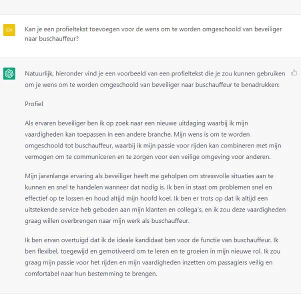 CV-maken-open-ai-profieltekst