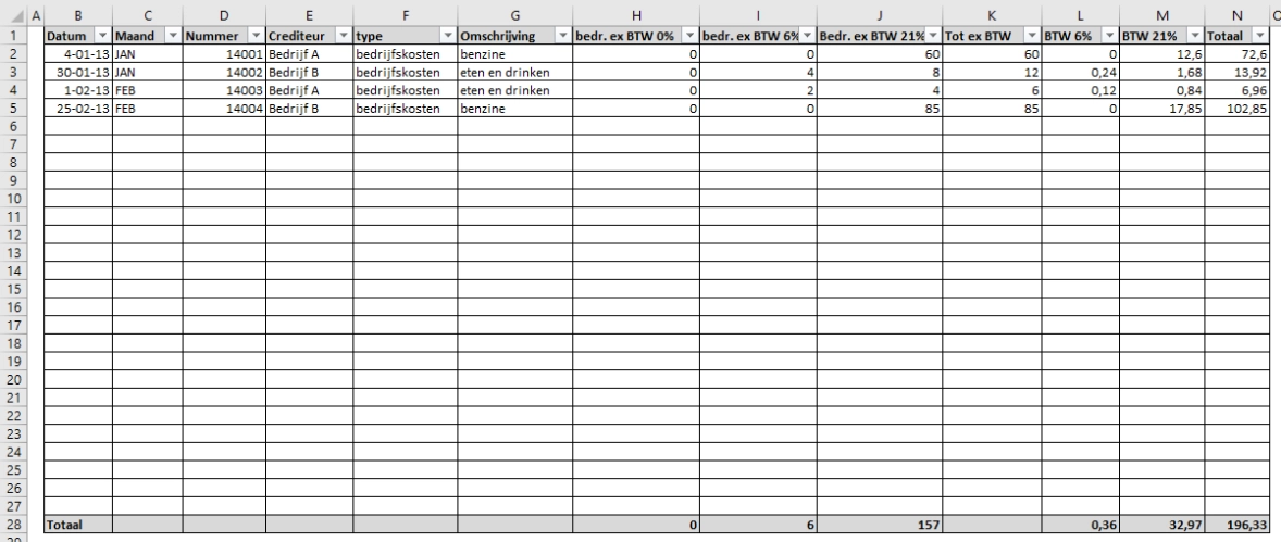Gratis-Boekhoudprogramma-Excel-kas