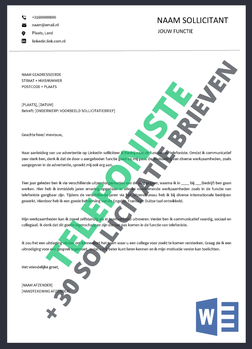 Voorbeeld-Sollicitatiebrief-telefoniste