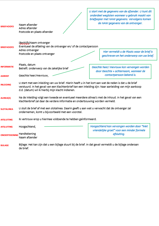 Zakelijke Brief