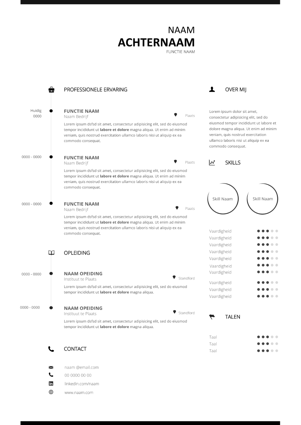 CV Voorbeeld Student, het is Veel Eenvoudiger dan je denkt om als student je CV te maken. Is dit je eerste CV? Lees dan onze tips en bekijk en download de Gratis Voorbeeld CV's. 