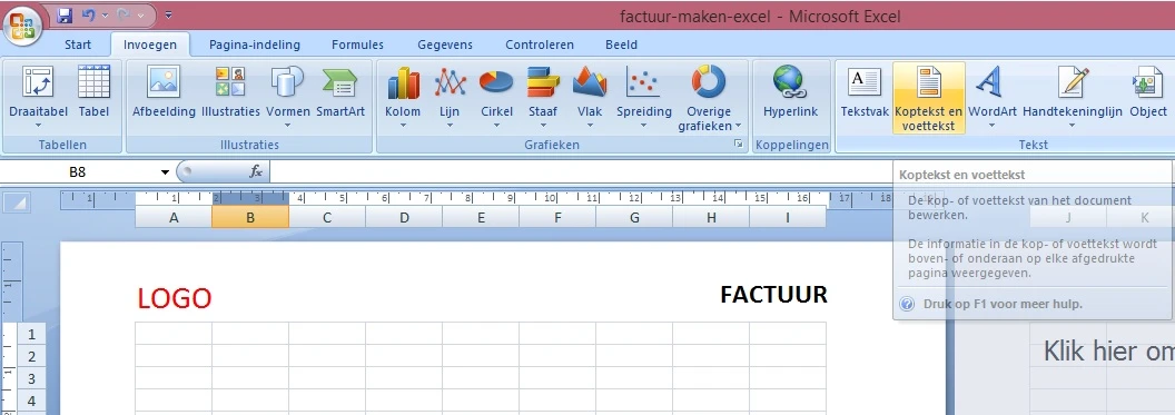 factuur-maken-excel-kopenvoet factuur-maken-excel-kopenvoet