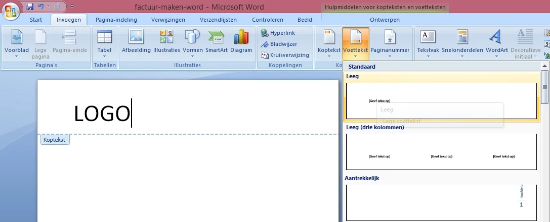 factuur-maken-word-voettekst factuur-maken-word-voettekst