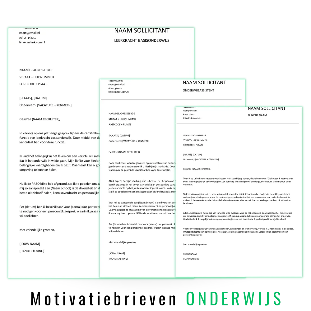 voorbeeld-motivatiebrief-onderwijs