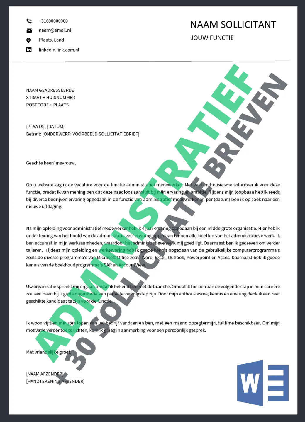 voorbeeld-sollicitatiebrief-administratief-medewerker